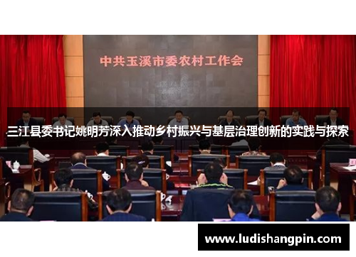 三江县委书记姚明芳深入推动乡村振兴与基层治理创新的实践与探索